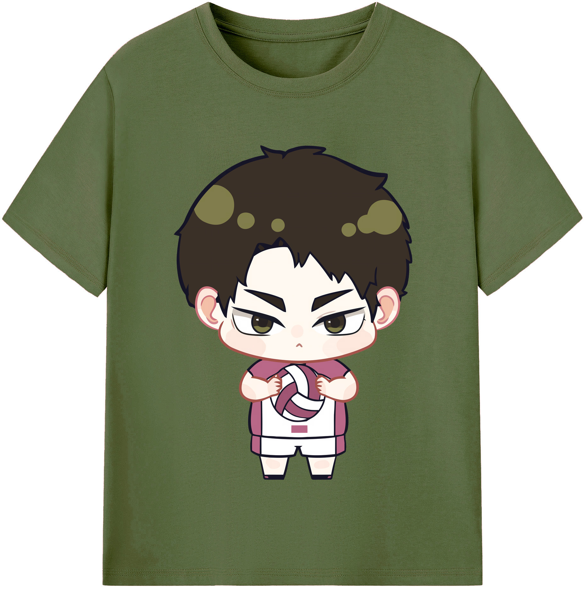 （画像用） ハイキュー!! Haikyu!! 綿100％半袖Tシャツ（フロントプリント）
